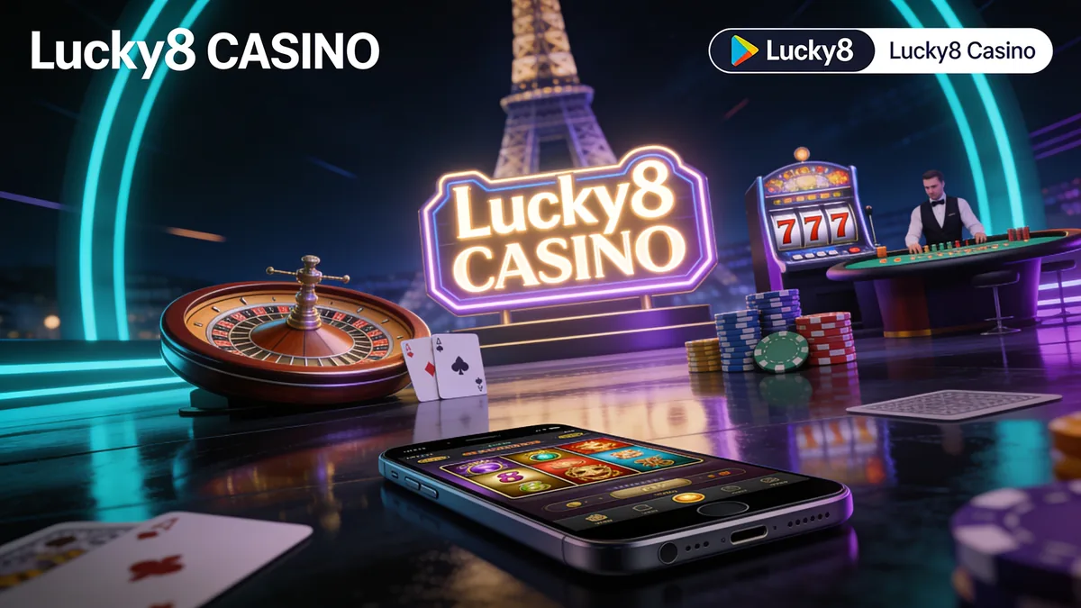 Aperçu de l'application Lucky8 Casino pour les joueurs en France