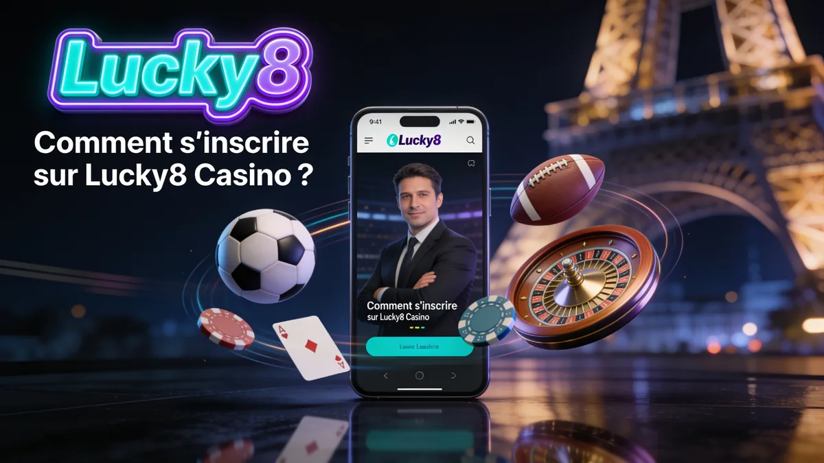 Comment s'inscrire sur Lucky8 Casino ? pour les joueurs en France